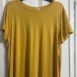 Mustard colored top